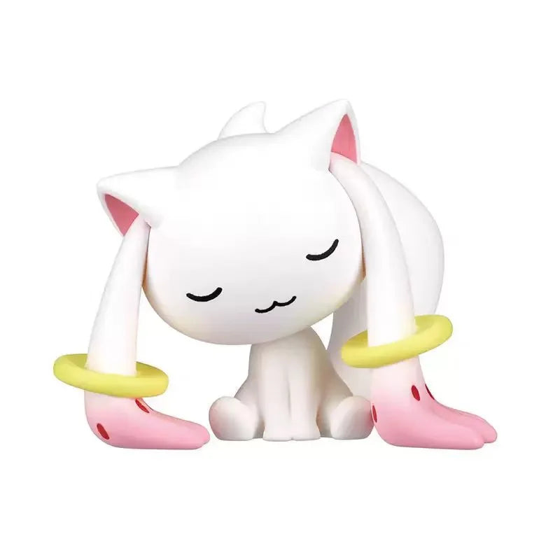 Puella Magi Madoka Magica Gacha Figure Kaname Madoka Tomoe Mami Akemi Homura Incubator Gashapon Model Toys