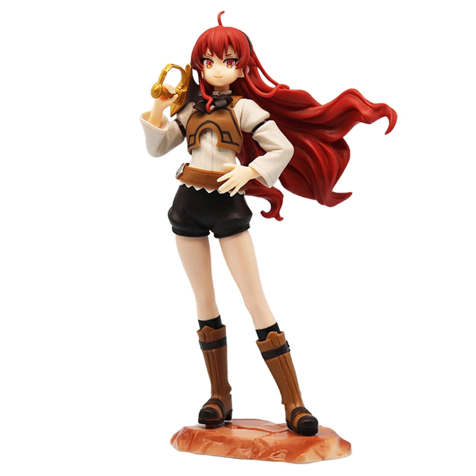 Anime Eris Greyrat Figurine Action Mushoku Tensei Jobless Reincarnation Figure Eris Statue Decoration PVC Collection Model Toys