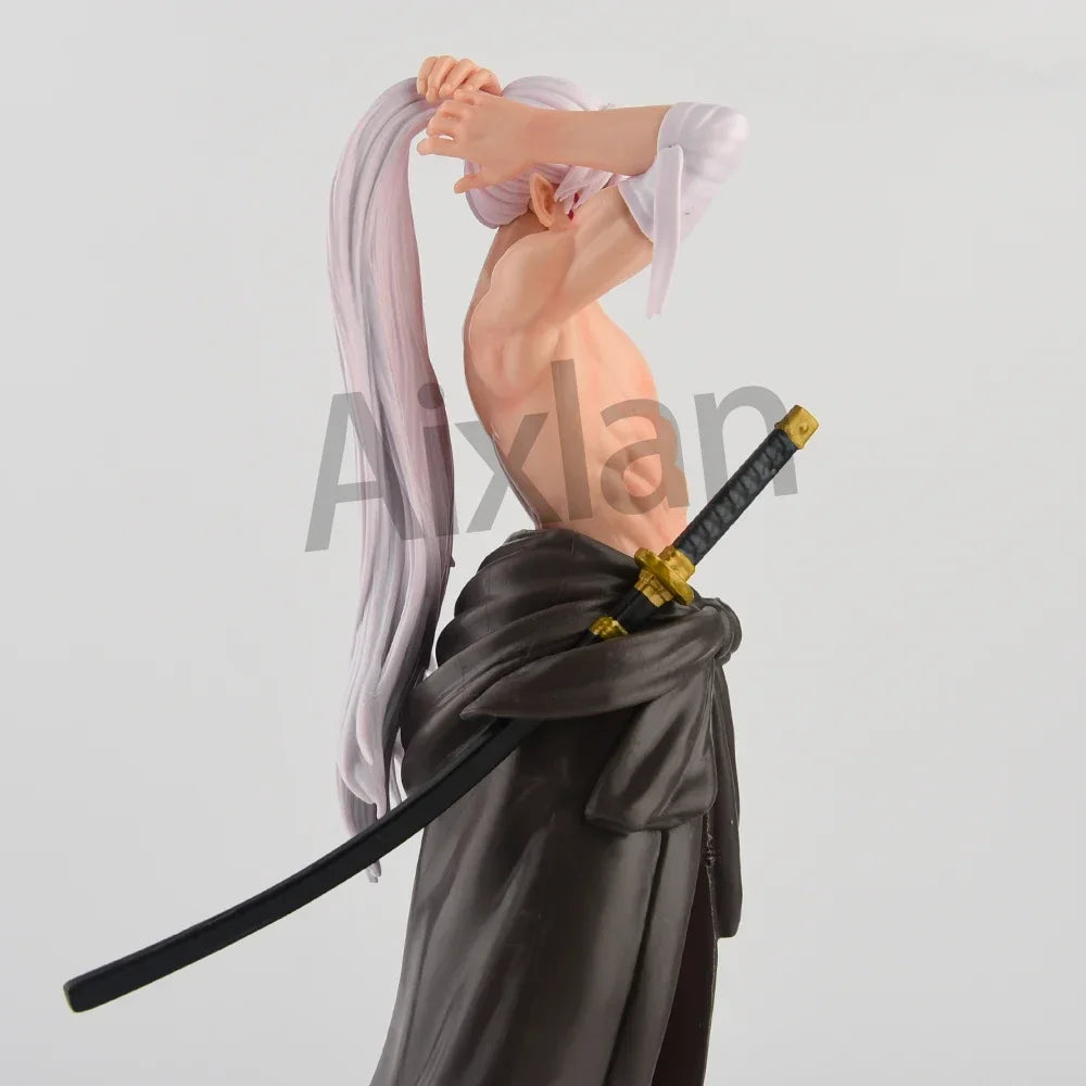 31cm Anime Inuyasha Figure Sesshoumaru Sexy PVC Action Figure Model Toys Collectible Model Toy Christmas Birthday Gifts