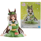 In Stock 100% Original BANPRESTO Umamusume: Pretty Derby Relax Time Anime Character Cheval Grand Vivlos Toy Decoration