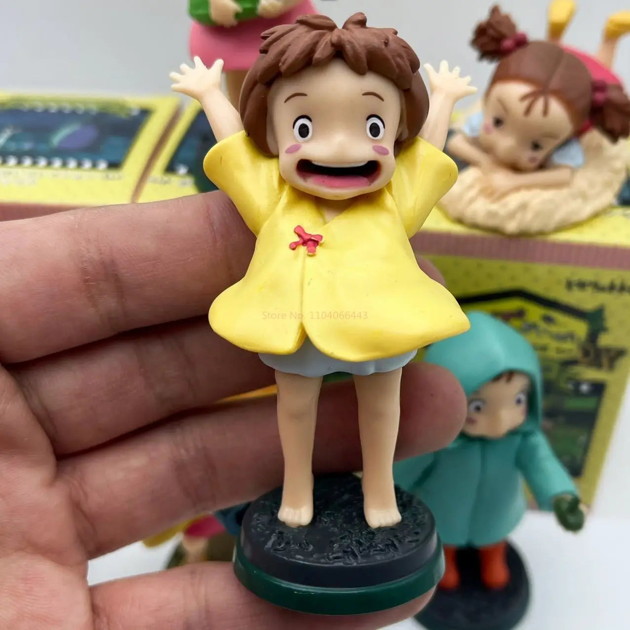 New Arrival Anime Cute Doll Cute Movie Character Ponyo Blind Box Pvc Figure Model Desktop Decoration Kids Toys Birthday Gifts