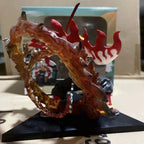 20CM Demo Slaye Anime Figure Inflammation Hashira Rengoku Kyoujurou Adult Action Figure Collect Ornaments Model Doll Gift Toys