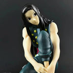 15CM Anime HUNTER×HUNTER Illumi Zoldyck Instant Noodle Press Sitting Model Toy Gift Collection Action Figure PVC Boxed