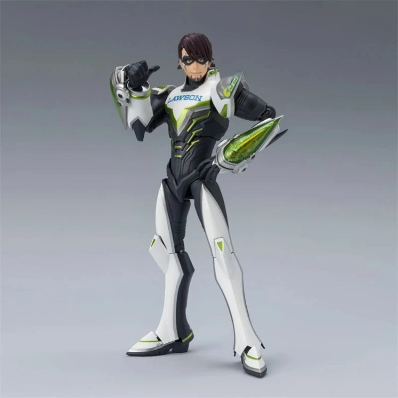 Genuine Bandai Shf Tiger Bunny 2 Kotetsu T Kaburagi Wild Tiger Style3 Cool Action Figure Model Garage Kit Anime Peripheral Gift