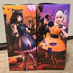 Halloween Gift Genuine Lycoris Recoil Nishikigi Chisato Lnoue Takina Pvc Collector Desktop Ornament Pvc Anime Figure Model Toy