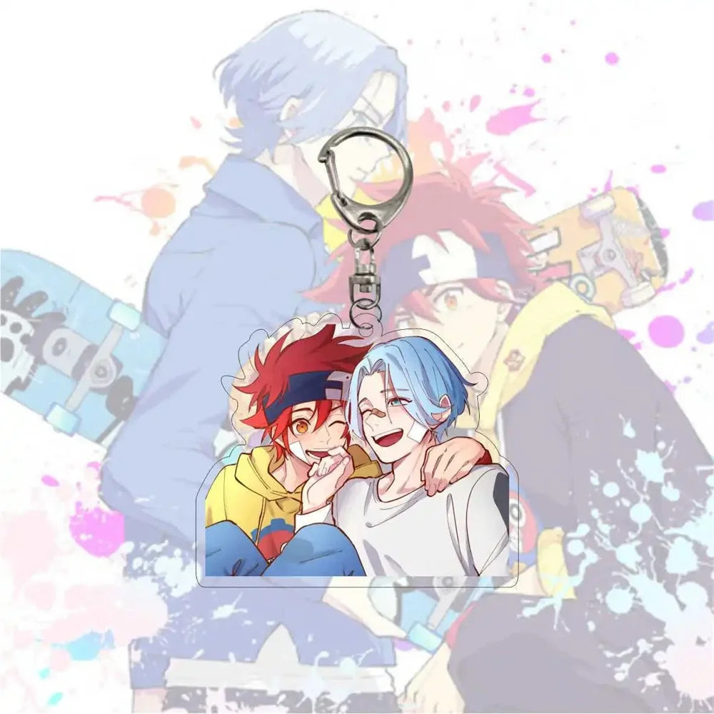 6CM Anime SK8 the Infinity Acrylic Keychain Model Cosplay Characters Ornament Accessories Christmas Collection Gifts