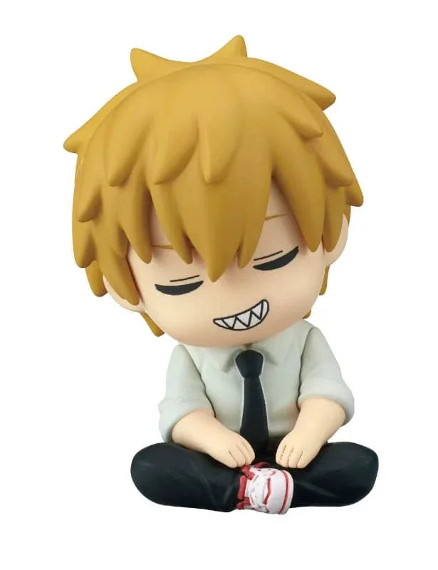 Anime Chainsaw Man Toy Shoulder-Back Sleeping Style Denji Hayakawa Aki Power Character Model Children Boy Girl Holiday Gift