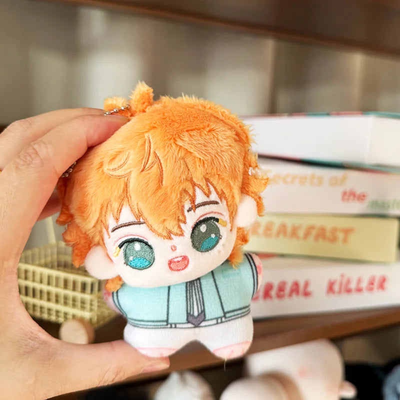 10CM Cartoon Animation Toilet-bound Hanako-kun Anime Peripheral Dolls Hanako Minamoto Kou Mitsuba Figure Stuffed Toys Fans Gift