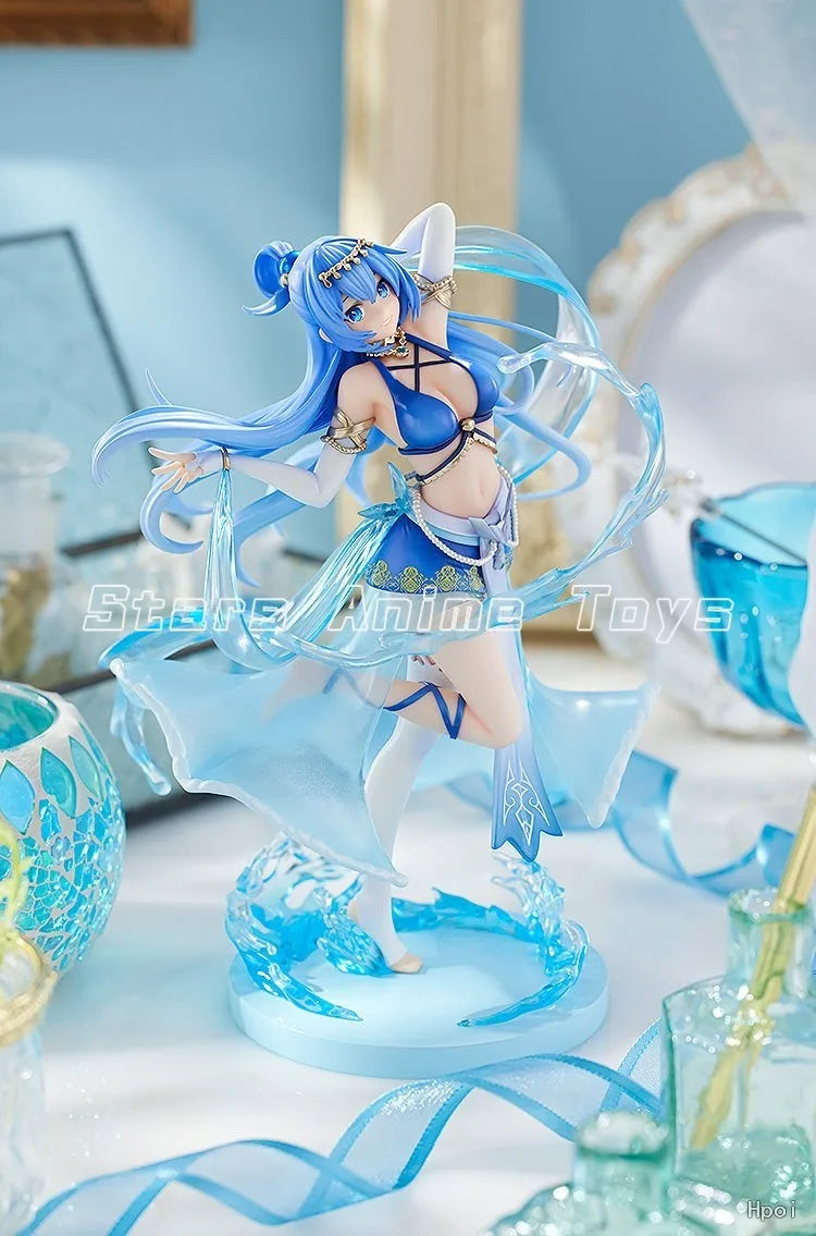 Original KADOKAWA KDcolle Kono Subarashii Sekai Ni Shukufuku O! Aqua 10th Anniversary Dress Ver Model Animation Figure Toys
