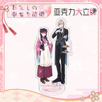 My Happy Marriage Acrylic Stand Anime As Long As We Both Shall Live Figures Miniatures Figurines Garage Kits Model Toy Ornaments