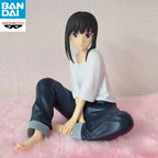 In Stock Bandai Lycoris Recoil Relax Time Inoue Takina Nishikigi Chisato About 11Cm Original Figure Model Sitting Posture Doll