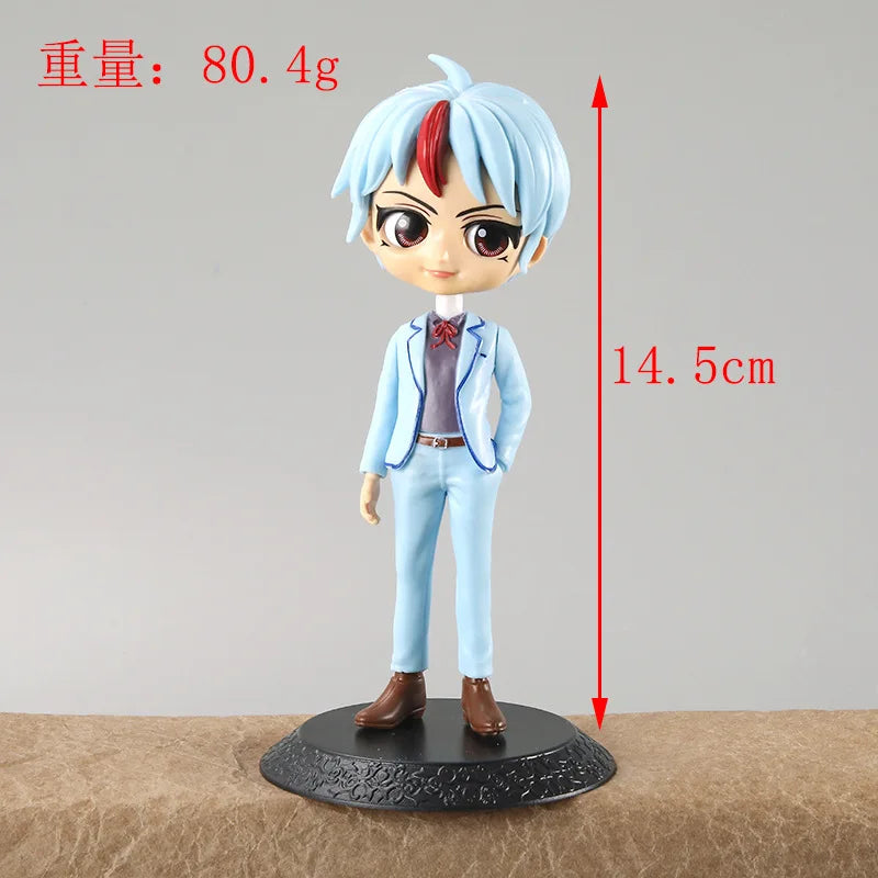 14cm Inuyasha Sesshomaru Kagome Zhuye Kawaii Anime Figure Gk Statue Model Toy Figures Ornaments Collect Office Decorations Gifts