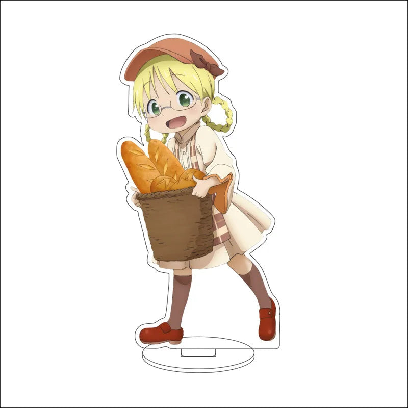 Anime Made in Abyss Acrylic Stand Ornaments Riko Reg Nanachi Prushka Figure Stand Halloween Gifts