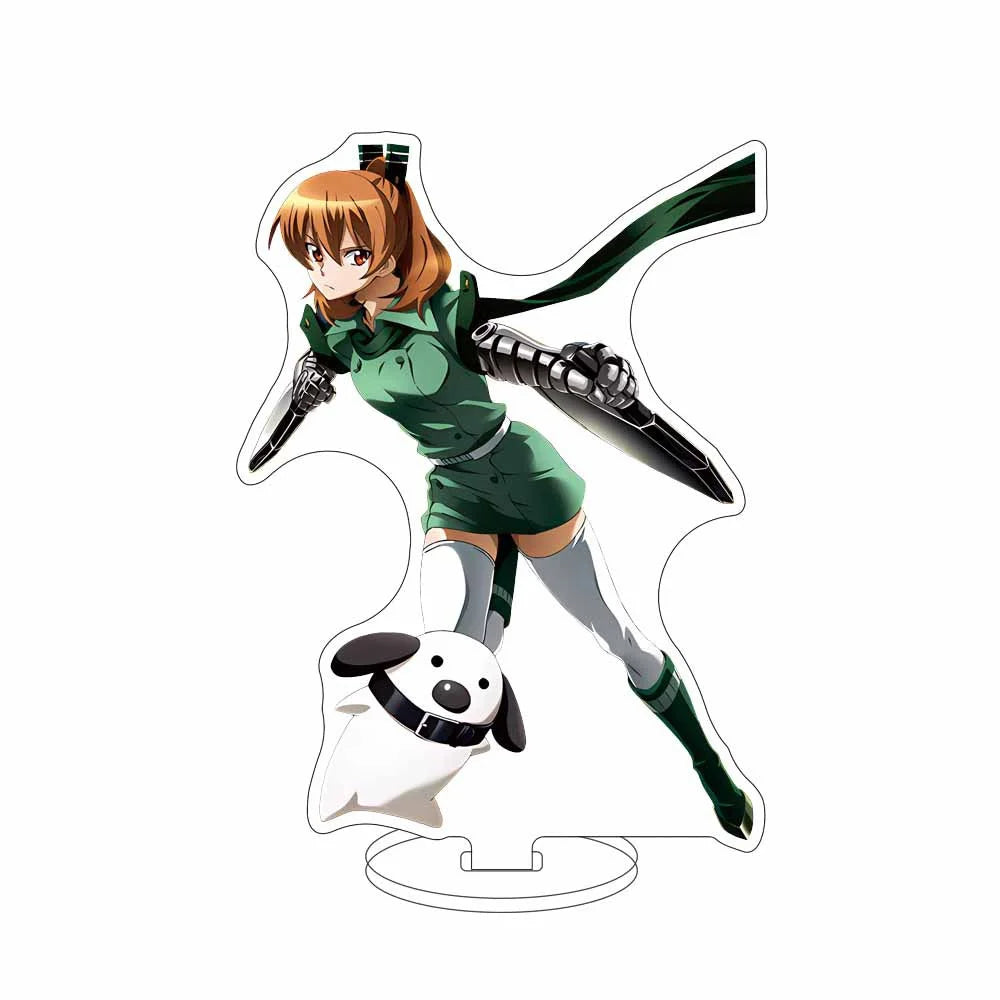 15CM Charm Anime  Akame Ga Kill!  Acrylic Stand Model Cosplay Characters Ornament Accessories Goods Collection Gifts