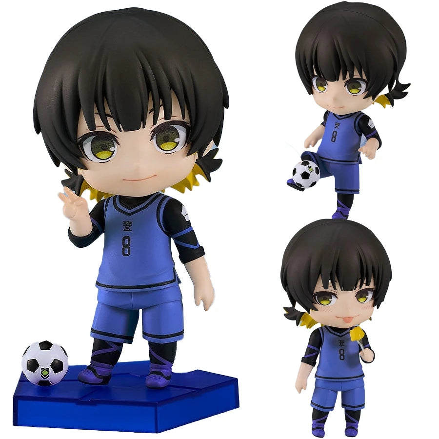 10cm Blue Lock Anime Figure #2658 Bachira Meguru Action Figure Nagi Seishiro/Isagi Yoichi Figurine PVC Collection Model Doll Toy