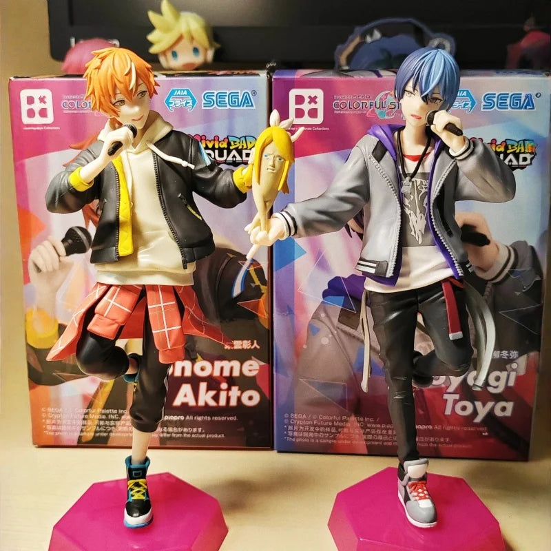 Sega Ddc Hatsune Miku Figure - Colorful Stage Shinonome Akito Shiraishi an Kohane Azusawa Collectible Model Toy