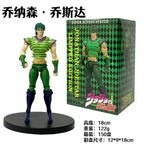 18CM Anime JoJo's Bizarre Adventure Figure Jonathan Joestar Statue Legend Standing Model Toy Gift Aciton Figure
