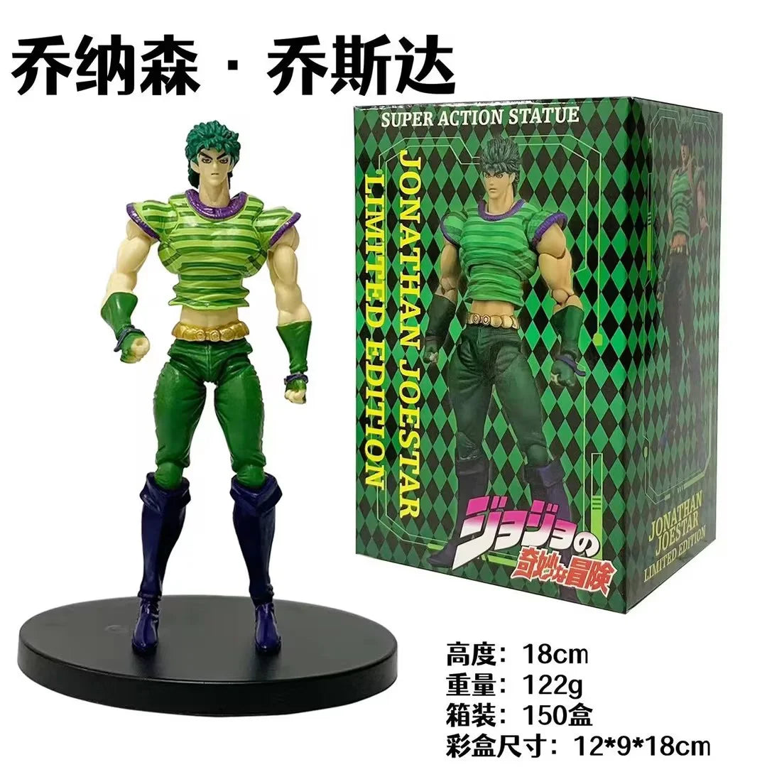 Anime JoJo's Bizarre Adventure Figure Kishibe Rohan Diamond wa Kudakenai Heaven's Door Model Toy Gift Aciton Figure 18CM
