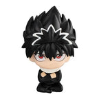 BANDAI YuYu Hakusho Action Figures Model PVC Yuusuke Urameshi Kurama Hiei Gashapon Sitting Series Brand New Genuine Original