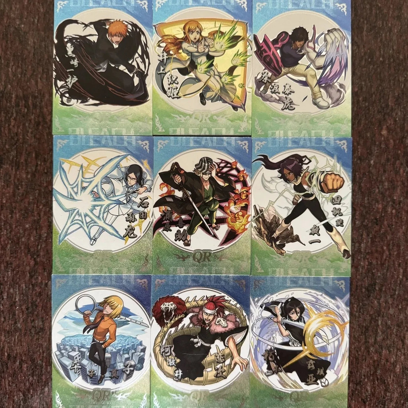 Anime Bleach SSR PR AR QR Set of Cards Inoue Orihime Kuchiki Rukia Kurosaki Ichigo Collection Card Christmas Birthday Gifts Toys