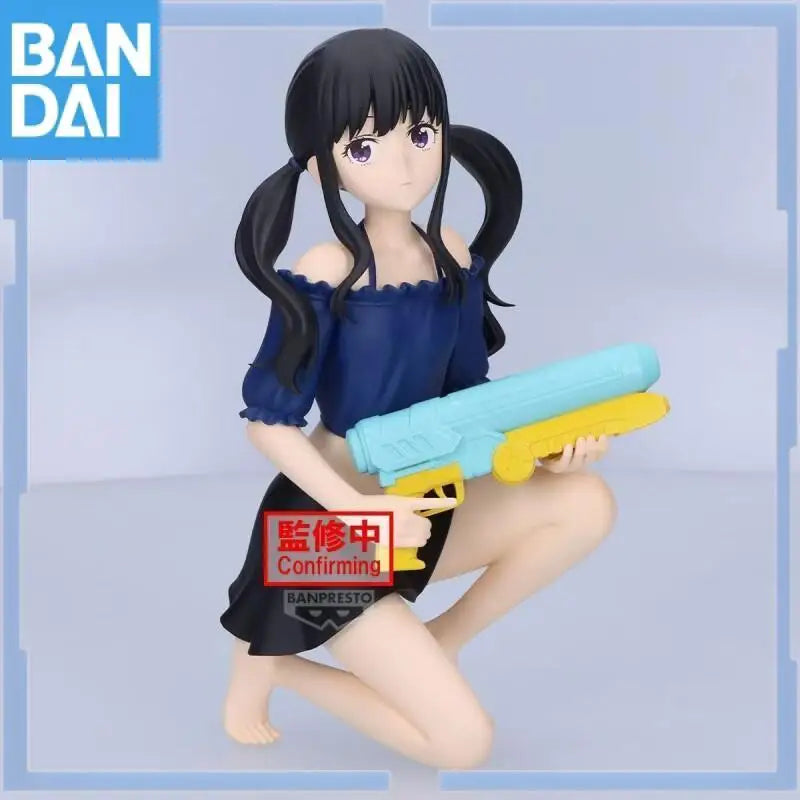 Bandai Namco Banpresto Lycoris Recoil Nishikigi Chisato Lnoue Takina Espresto Aqua Twinkle Pvc Figure Model Collector Toy Gift