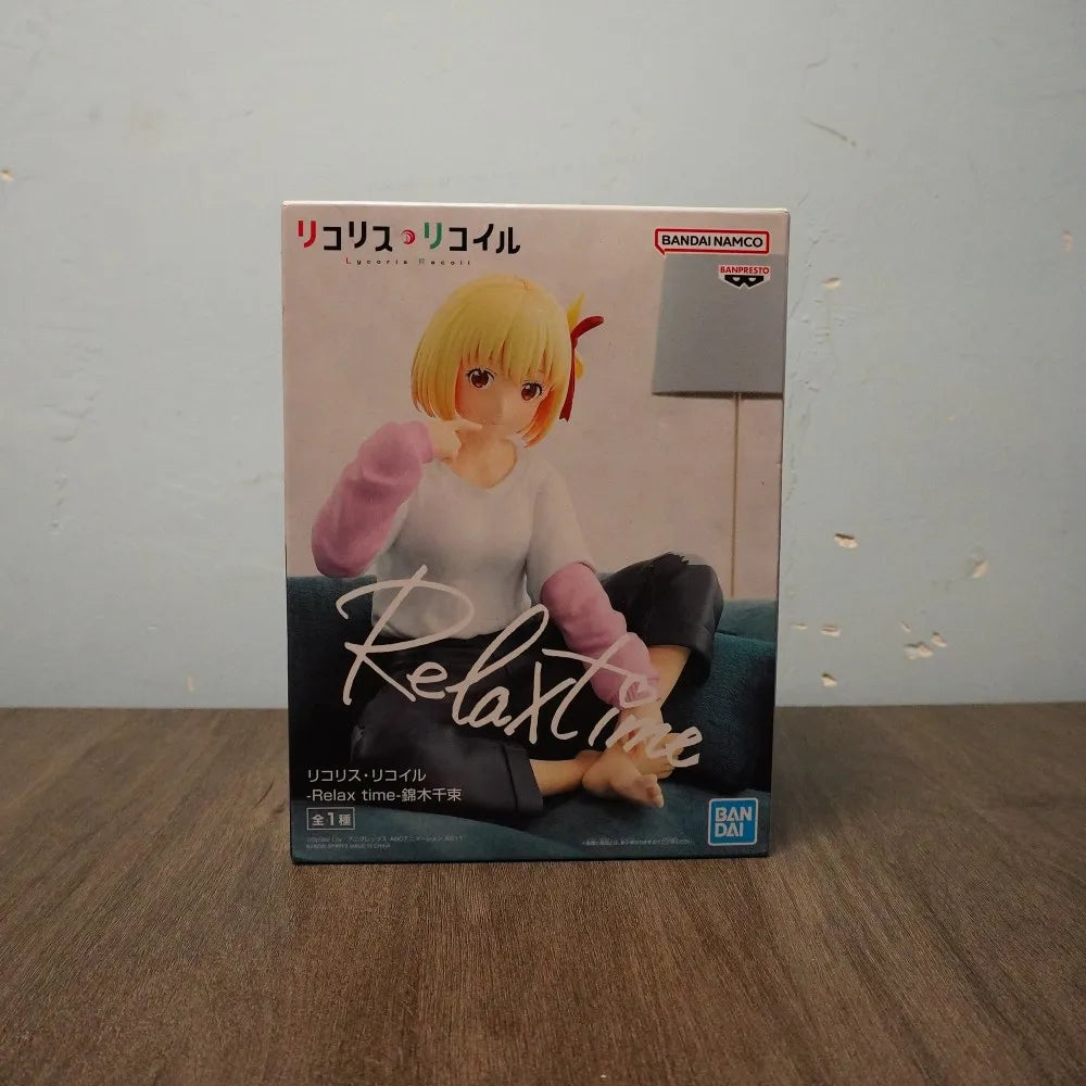 In Stock Lycoris Recoil Chisato Nishikigi Outfit Travel Water Gun Shape Collectible Anime Action Figures Desktop Model Toys Gift