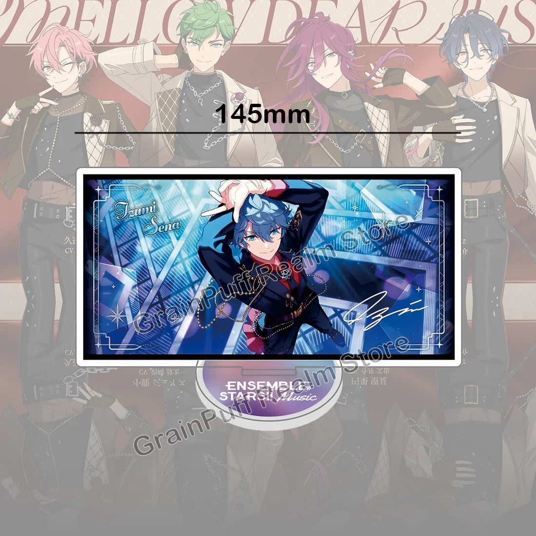 Ensemble Stars MELLOW DEAR US Acrylic Standee Juis, Nozomi, Mashu, Chitose Collectible Figure Display, Cute Desk Decor, Gift