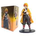 In Stock 16CM Anime Demon Slayer Kimetsu No Yaiba Figure Kamado Tanjirou Action Figure Agatsuma Zenitsu Nezuko PVC Model Toys