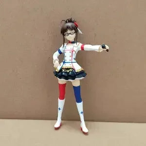 Idolmasterse Futami Ami Amami Haruka Futami Mami Akizuki Ritsuko Action Figures Model Toy Collectible Desktop Ornaments