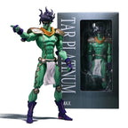Anime JoJo's Bizarre Adventure Figures Star Platinum Kujo Jotaro Action Figure Collection Jonathan Joestar Dio Brando Model Toys