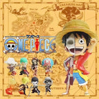 Hot Figure Set The Straw Hat Pirates Blind Box Luffy Zoro Sanji Usopp Pvc Action Figure Toys Collectible Model Dolls Toy