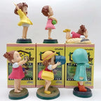 New Arrival  Anime Cute Movie Character Fireflies Girl And Ponyo Pvc Figure Model Desktop Decoration Kids Toys Birthday Gifts