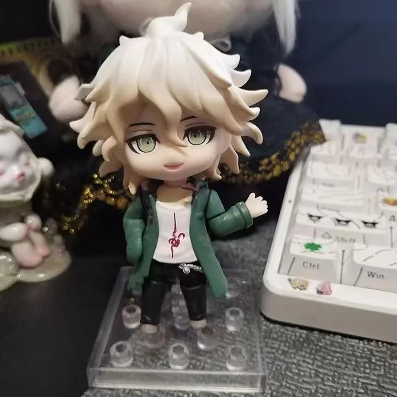 Super Danganronpa 2 GSC Nagito Komaeda Kawaii Anime Action Figure Toys Model Nendoroid #2580 Ornament Girls Gifts