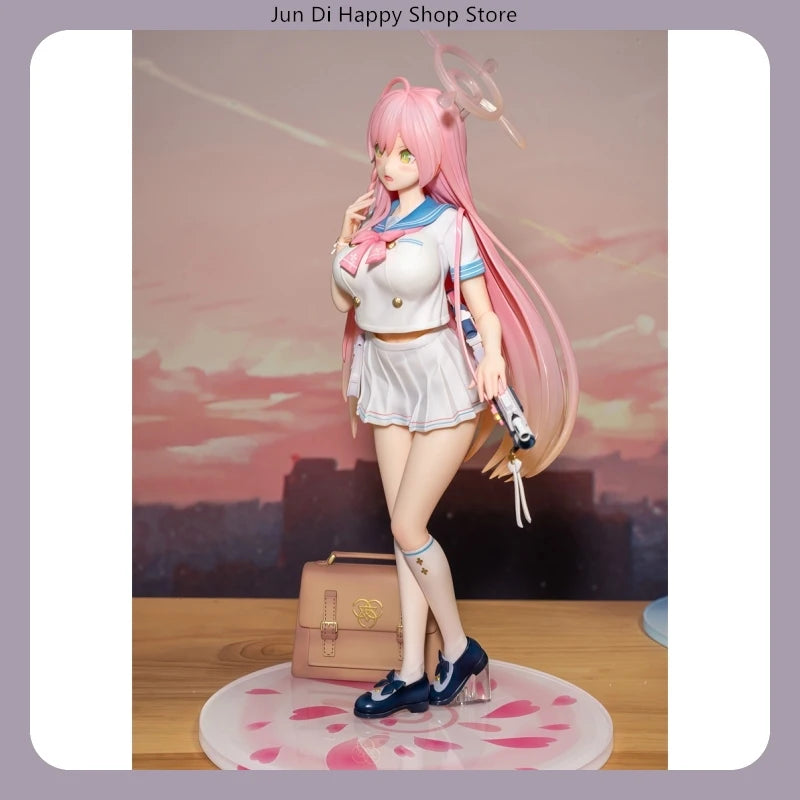 Blue Archive Urawa Hanako Casual Clothes 24cm Standing Pose Anime Figure Statue Desktop Decoration Gift