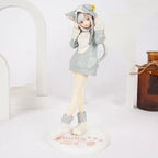 18CM Anime Rem Emilia Cat RE: Zero Starting Life In Another World Figure Different Color Version Static Toys Japanese Dolls