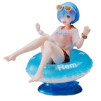 10CM Anime Re: ZERO - Starting Life in Another World Rem Figure Swimsuit  Swimming Lap Model Toys Gifts Collection  Ornaments