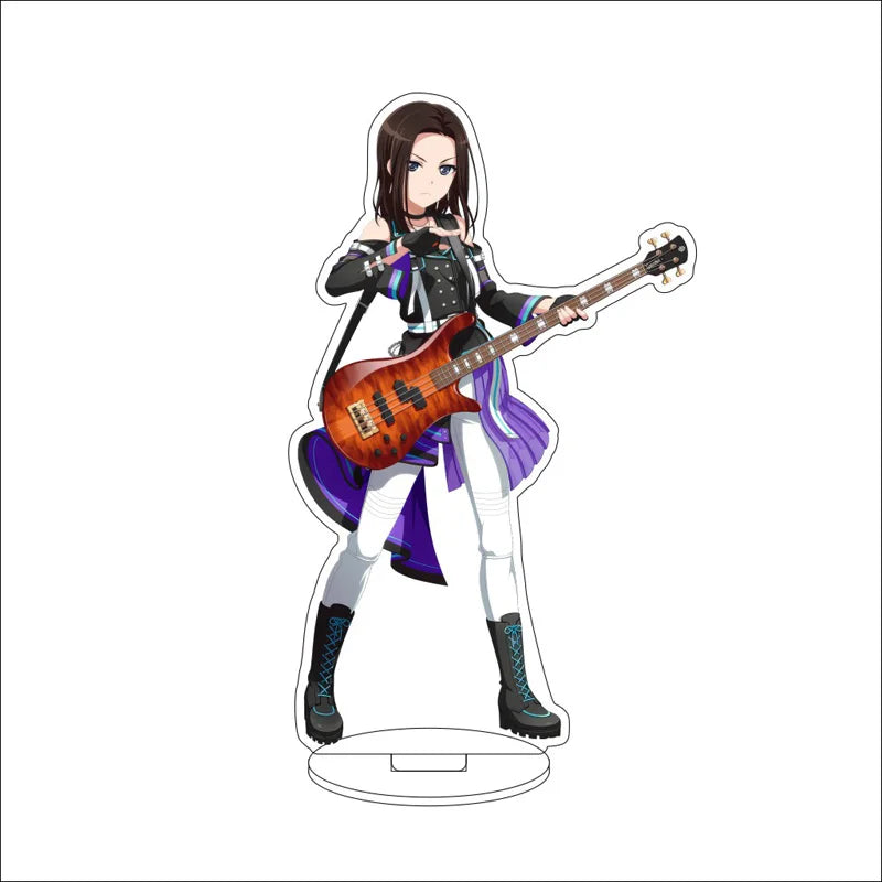 Anime BanG Dream! Acrylic Stand Ornaments Kasumi Toyama Ran Mitake Aya Maruyama Yukina Minato Figure Stand Halloween Gifts