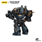JOYTOY Warhammer 40k 1/18 Action Figures Mecha Anime 24cm Space Wolves Contemptor Dreadnought with Gravis Bolt Cannon
