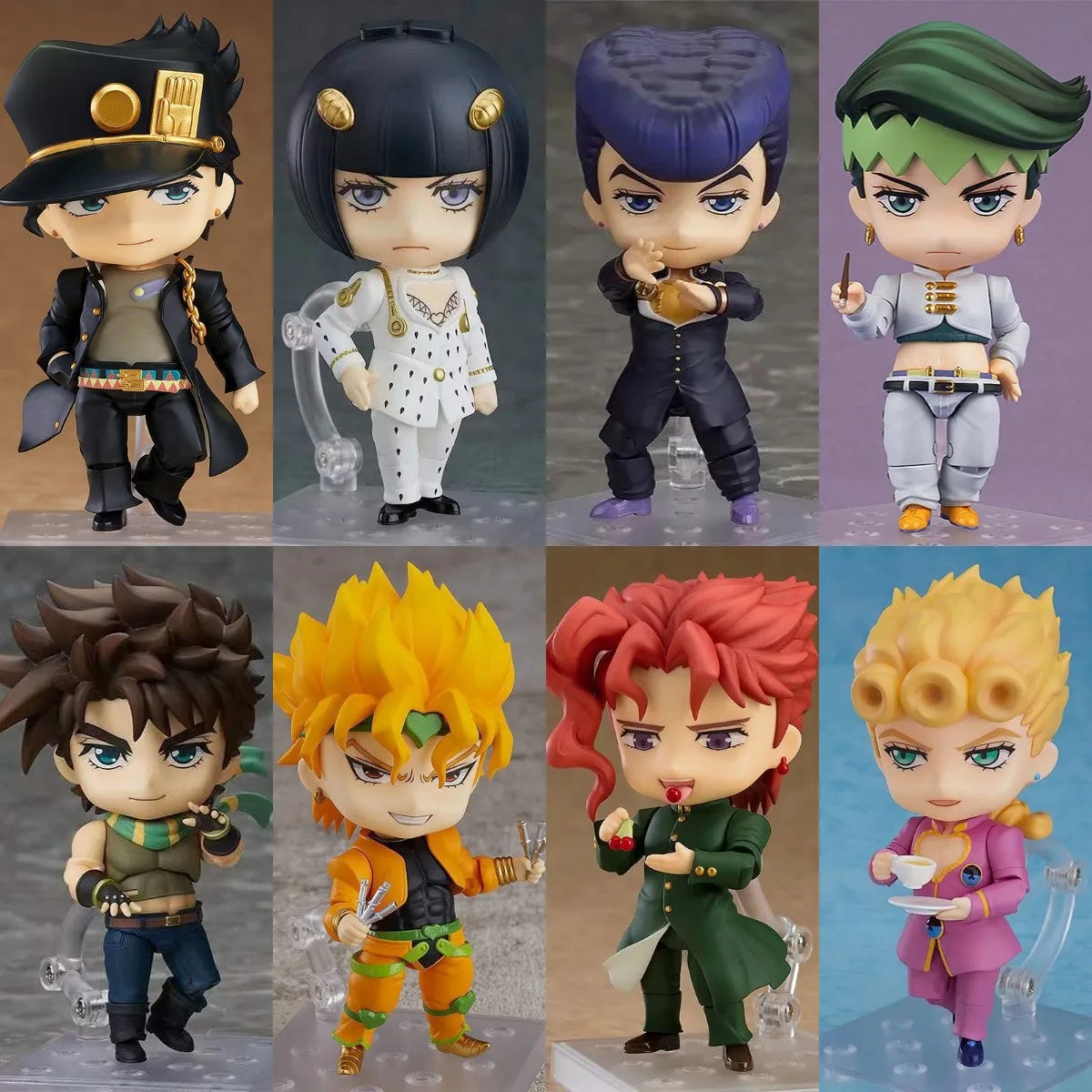 JOJO's Bizarre Adventure Kujo Jotaro Dio Brando Kakyoin Kars Prosciutt 1742 1155 1815 action figure toys anime Gift