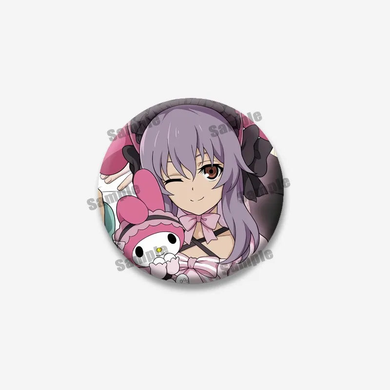 Anime Seraph of The End Characters Lapel Pins Custom Cute Brooch Cartoon Cosplay Badges Backpack Hat Accessories Kids Toys Gifts