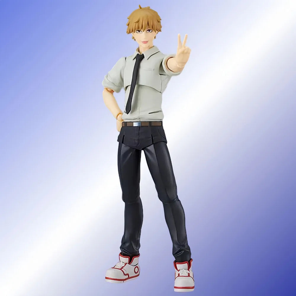 Figma 586 Chainsaw Man Anime Figures Denji Action Figure Pochita Toys for Boys Gifts Collection Display