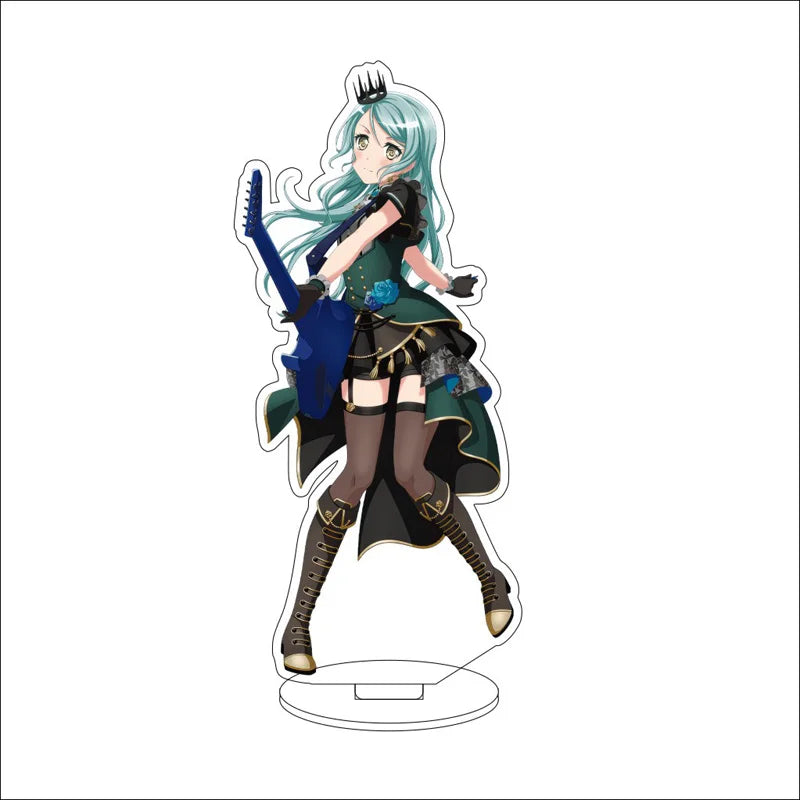 Anime BanG Dream! Acrylic Stand Ornaments Kasumi Toyama Ran Mitake Aya Maruyama Yukina Minato Figure Stand Halloween Gifts