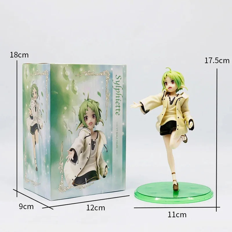 Anime Eris Boreas Figure Toys Mushoku Tensei Action Figures Eris Greyrat Figure Model PVC Collectible Statue Decoration Dolls
