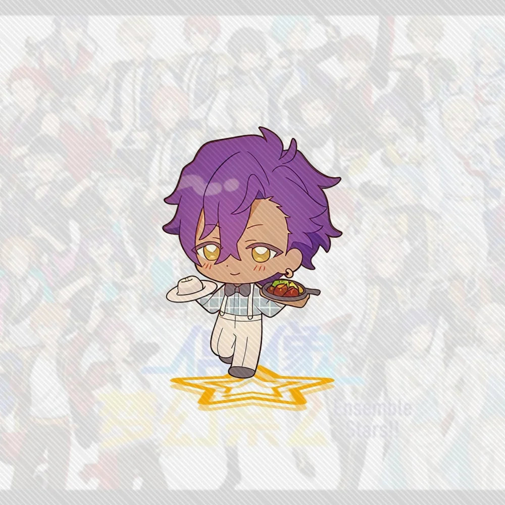 10CM game Ensemble Stars Acrylic Stand cute Model Desk Decor Cosplay Characters Ornament Accessories Good Christmas Gifts