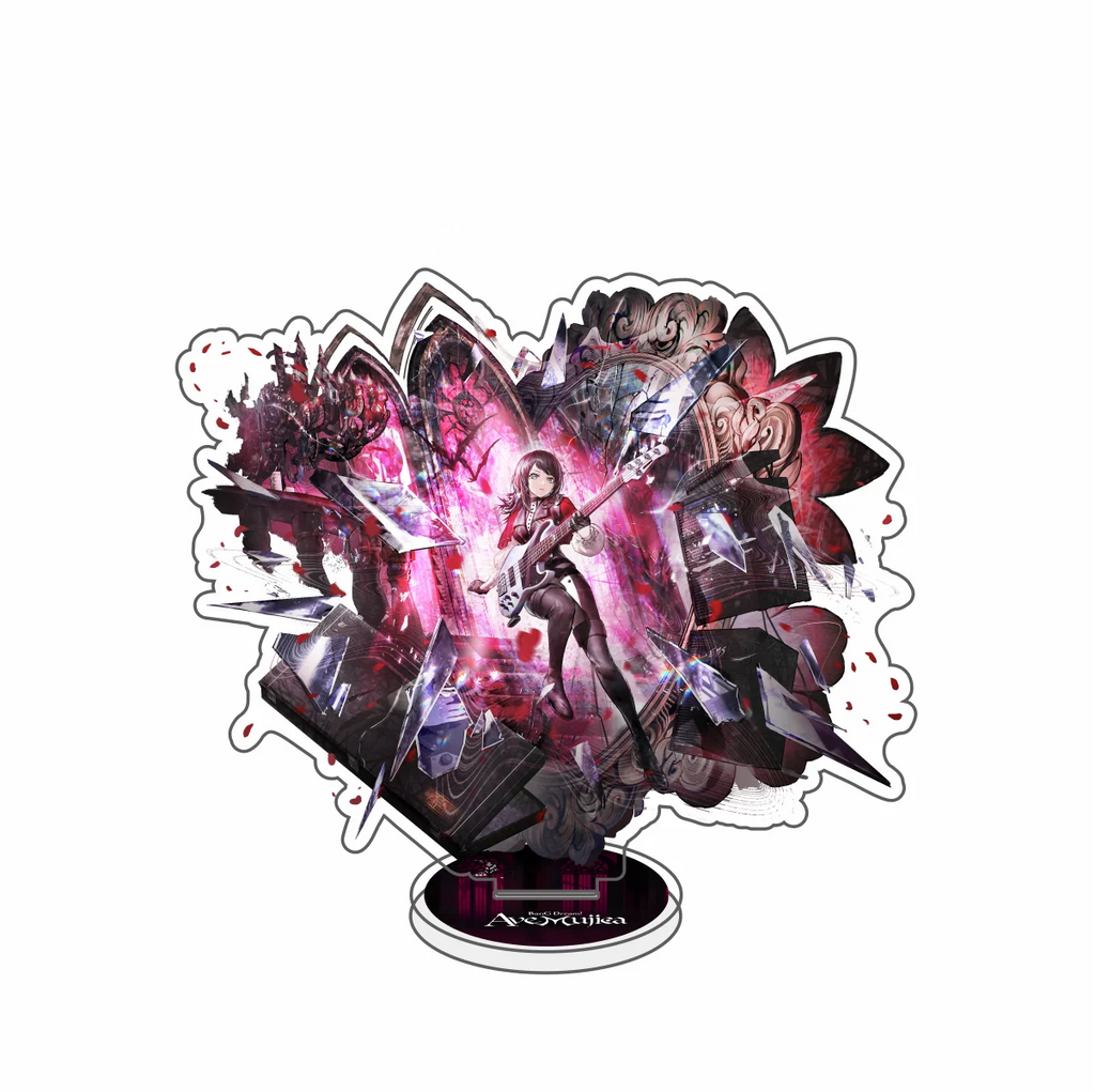 BanG Dream! Anime Acrylic Figures Stand Model Friends Keychain Fans Gifts Sakiko Soyo Display Keychain Ornaments Sweet Girl