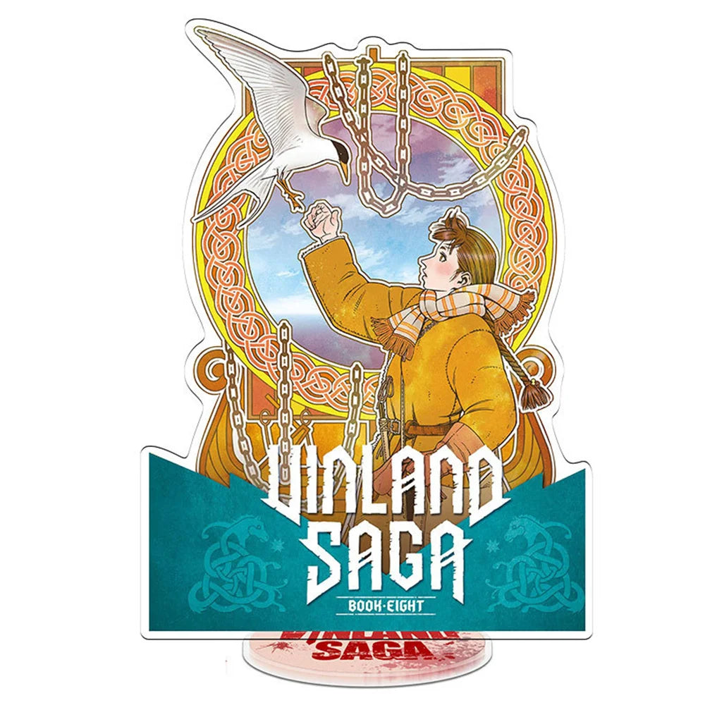15CM Anime Vinland Saga Acrylic Stand Model Cosplay Charm Characters Ornament Accessories Goods Collection Gifts