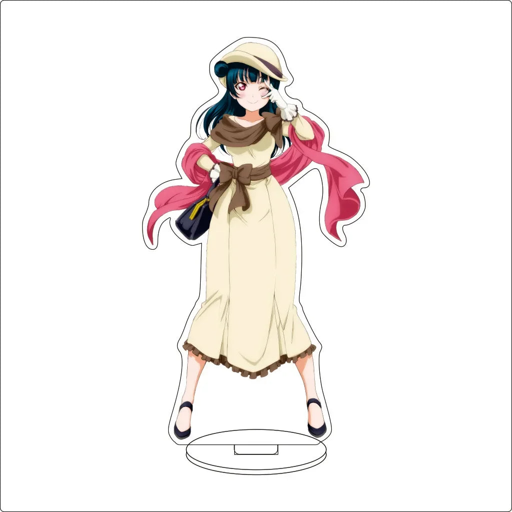 Anime LoveLive! Acrylic Stand Ornaments Kōsaka Honoka Minami Kotori Sonoda Umi Ayase Eli Figure Stand Halloween Gifts