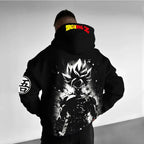Dragon Ball Men's Hoodie Sweater Goku Kakarot Japanese Anime Summer Autumn Boy Children's Long Sleeve Hip Hop Parent-Child Wear
