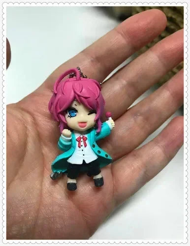 Anime Hypnosis Microphone Gacha Jiro Saburo Yamada Ichiro Pendant Doll Model Action Figure Unisex Ornaments Toy