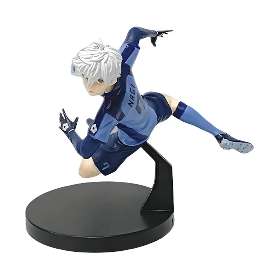 BLUE LOCK Action Figures Isagi Yoichi Bachira Meguru Anime Figure Q Version Figurine PVC Collectible Model Kids Doll Toys Gifts
